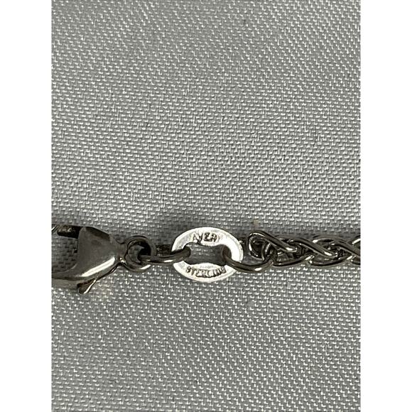 RARE JAMES AVERY STERLING SILVER WRAPPED ARROWHEAD PENDANT CHAIN & BOX - Picture 6 of 8